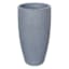Japi Charcoal Slim Conic Outdoor Planter, Medium