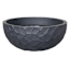 Japi Black Prisma Bowl Outdoor Planter, Large