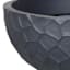 Japi Black Prisma Bowl Outdoor Planter, Large