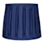 Navy Blue Pleated Taper Medium Table Shade, 12x14x10