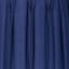 Navy Blue Pleated Taper Medium Table Shade, 12x14x10