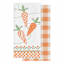 Homespun Easter Set of 2 Carrots Kitchen Towels