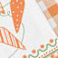 Homespun Easter Set of 2 Carrots Kitchen Towels