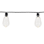 100-Count LED Edison String Lights with Black Wire