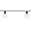 100-Count LED G40 Globe String Lights with Black Wire