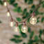 100-Count LED G30 Globe String Lights with Brown Wire