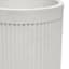 Japi Off-White Fluted Tall Outdoor Planter, 22"