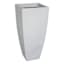 Japi Sandstone Slim Modern Square Outdoor Planter, Medium
