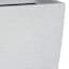 Japi Sandstone Slim Modern Square Outdoor Planter, Medium