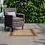 (E212) Santorini Cayden Natural Indoor & Outdoor Accent Rug, 2x4