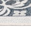 (E308) New Zealand Cobalt Blue Woven Indoor & Outdoor Area Rug, 5x7