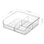 3-Section Clear Storage Bin, Large