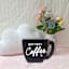 But First Coffee Plaque, 7x5