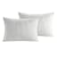 Crosby St. 3-Piece White Washed Cotton Waffle Comforter Set, Full/Queen