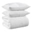 Crosby St. 3-Piece White Washed Cotton Waffle Comforter Set, King