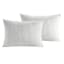 Crosby St. 3-Piece White Washed Cotton Waffle Comforter Set, King