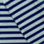 Teal/Blue Striped Woven Pet Layering Rug 24X36