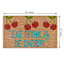 Eat Drink Be Cherry Coir Mat, 18x30