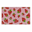 Pink Tossed Strawberries Coir Mat, 18x30