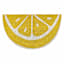 Lemon Wedge Shaped Coir Mat, 18x30