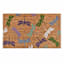 Multi-Colored Dragonfly Coir Mat, 18x30