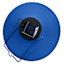 Blue Rustic Outdoor Solar Lantern