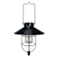 Rustic Solar Outdoor Lantern, Black