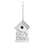 Decorative Wooden Birdhouse, 9.5"