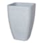 Japi Grey Textured Square Outdoor Planter, Medium