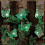 10-Count Solar LED Color Change Butterfly Wire Lights