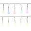 60-Count LED Color Change Frosted G14 Globe String Lights, 9 Functions