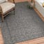 (E195) Santorini Border Outdoor Area Rug, 9x12