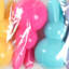 6-Pack Bunny Shaped Plastic Easter Eggs