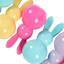 6-Pack Bunny Shaped Plastic Easter Eggs