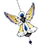 Angel Wind Chime, 35.4"