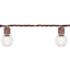 100-Count LED G40 Globe String Lights with Brown Wire