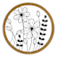 Circular Flower Metal & Flower Wall Decor, 20"