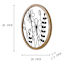 Circular Flower Metal & Flower Wall Decor, 20"