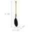 Metal & Spoon Wooden Wall Decor, 11x50