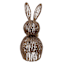 Honeybloom Brown Rattan Bunny, 30"