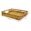 Woven Water Hyacinth & Seagrass Rectangle Tray, 16x12