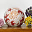 Coral Chinoiserie Decorative Ball, 6"