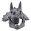 Triceratops Resin Skull Décor, 9x6