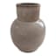 Neutral Ceramic Vase, 10.3"