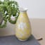 Yellow Chinoiserie Porcelain Vase, 6"