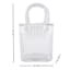 Ribbed Glass Purse Vase, 6x9
