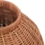 Tall Natural Rattan Decorative Vase, 10.6x17