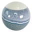 Blue Aqua Reactive Ceramic Sphere, 4"