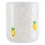 White Confetti Lemon Icon Glass, 17.25oz