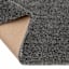 (D628) Silky Shag Grey Area Rug, 5x7